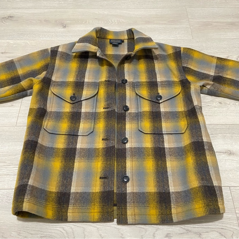 Pendleton Dylan Wool Jacket Plaid Button-Up Jacket - image 2